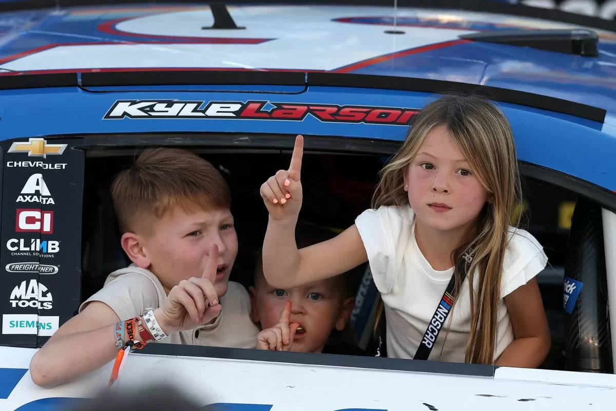 Kyle Larson Declares 7-YO Daughter Audrey’s Talent “Better Than Mine” After Red Bluff Triumph