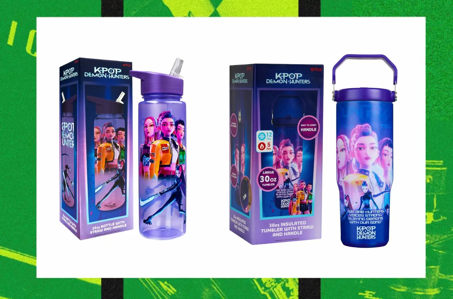 These Official ‘KPop Demon Hunters’ Water Bottles Help You Seal the Honmoon While Quenching Your Thirst