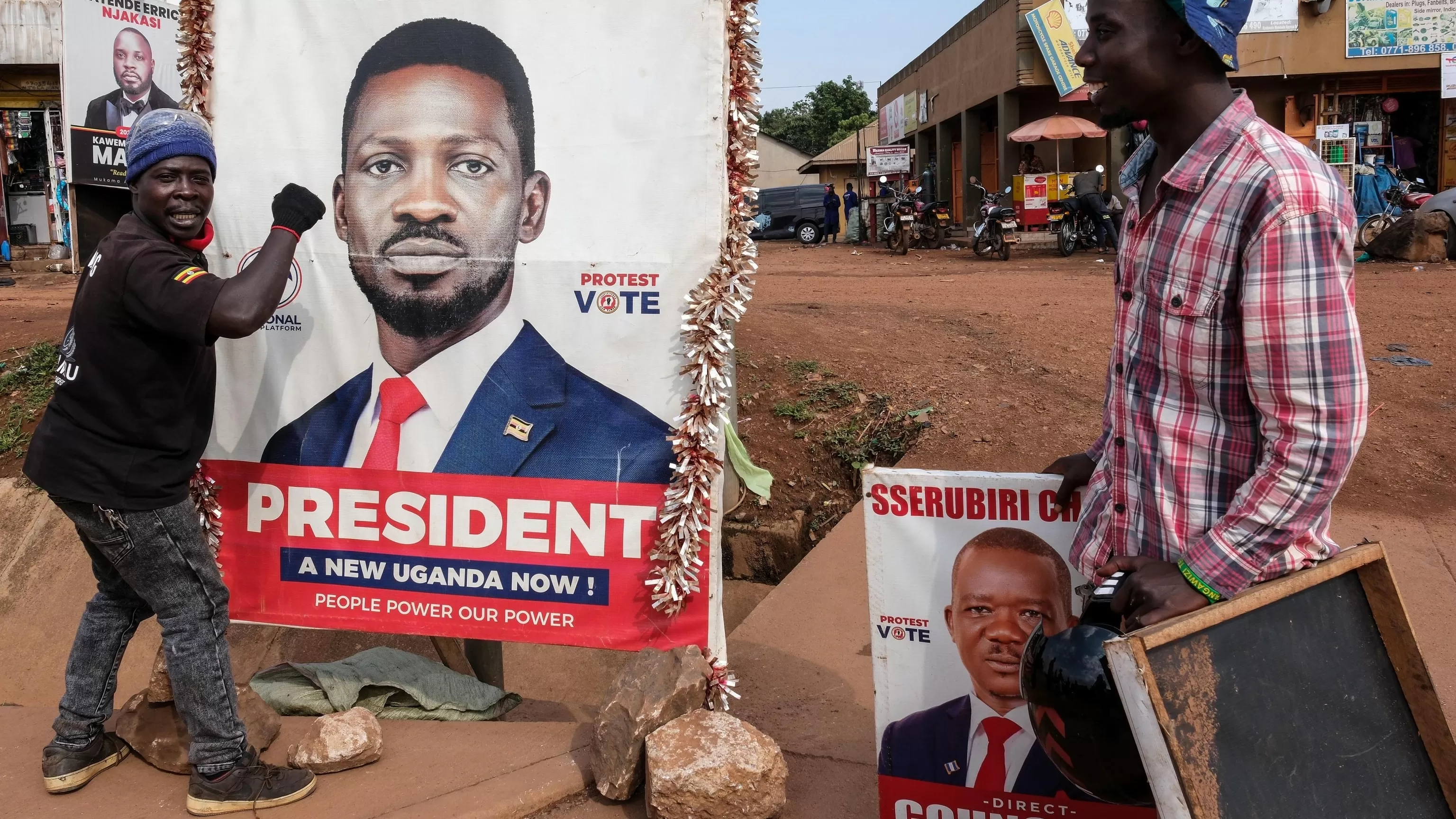 Days after a disputed election, Uganda's army is on the hunt for opposition leader Bobi Wine