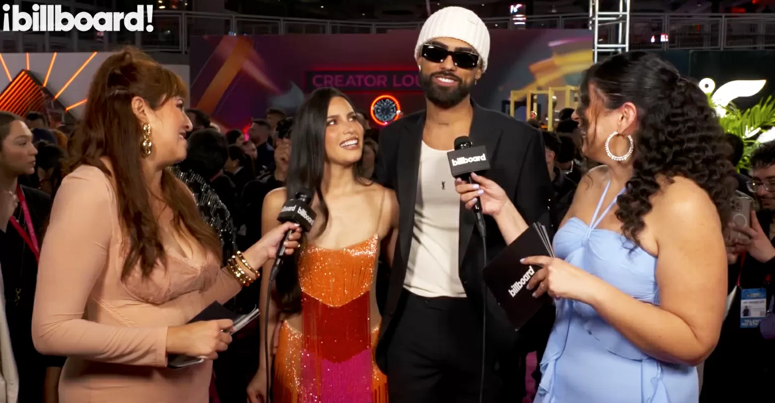 Jay Wheeler & Zhamira Zambrano Open Up About Their Podcast & More | Premio Lo Nuestro 2026