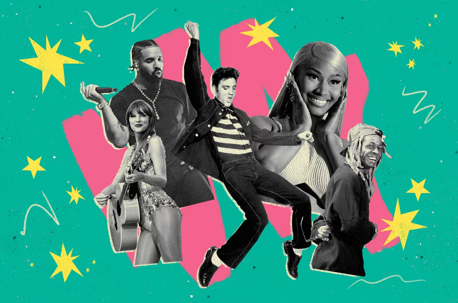 Every Artist With 100 or More Billboard Hot 100 Chart Hits