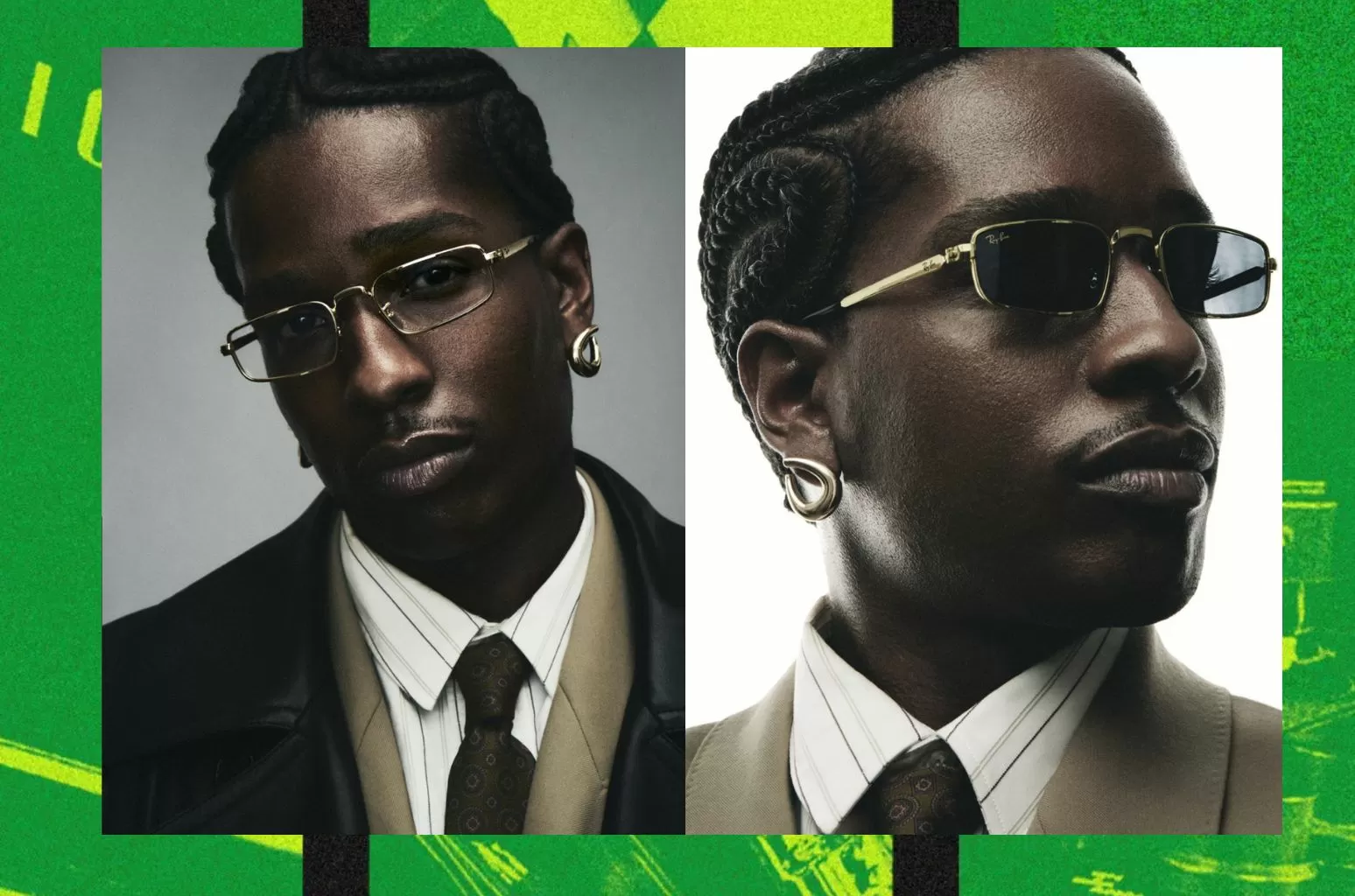 A$AP Rocky Flexes His Fashion Chops in Creating All-Metal Designs for Ray-Ban’s Latest Collection