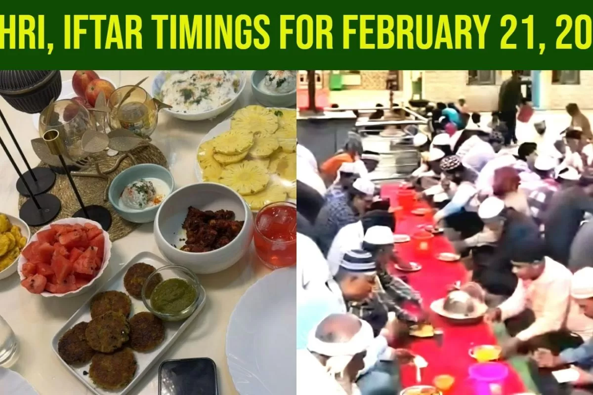 Ramadan 2026 Sehri, Iftar Timings Today (21.02.2026): Delhi, Mumbai, Bengaluru And More