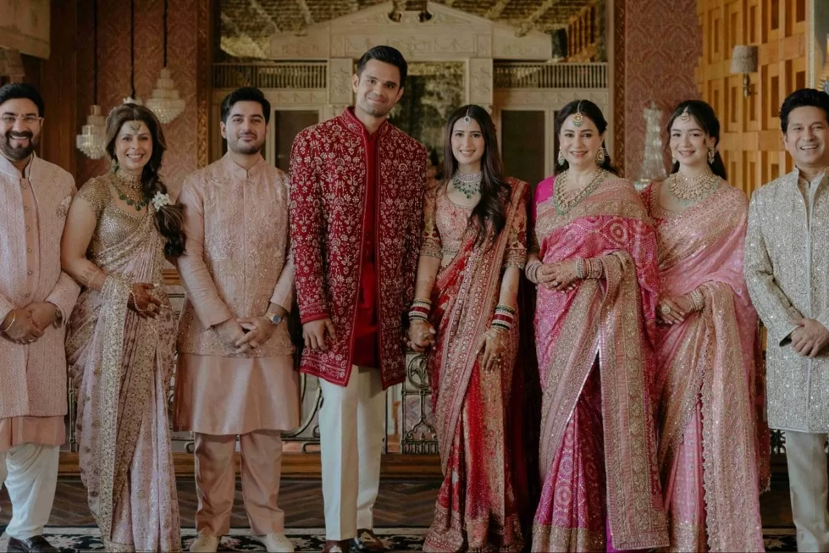 Designing Intimacy: Inside The Elegant Mumbai Wedding Of Arjun Tendulkar And Saaniya Chandhok