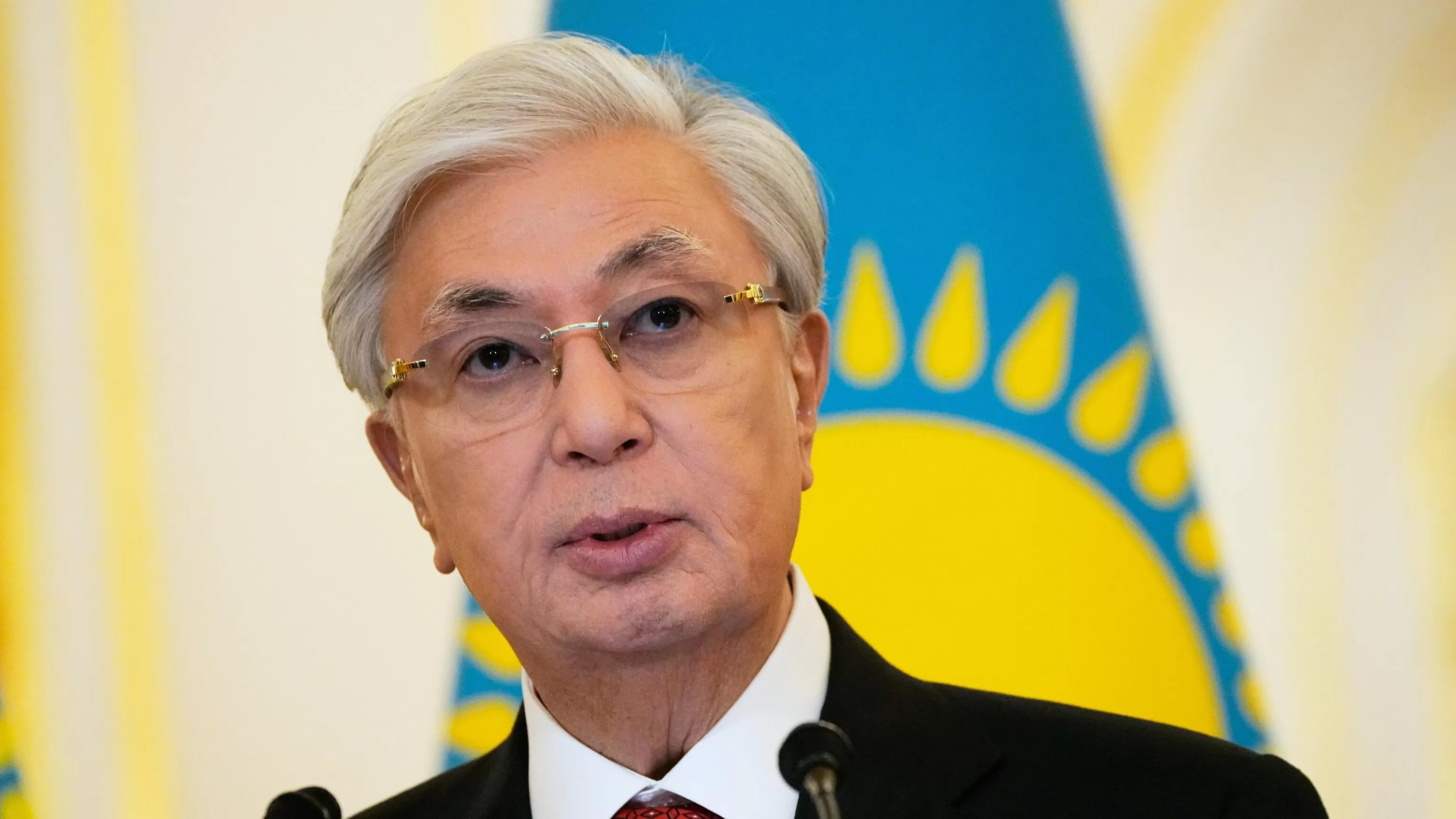 Kazakhstan's new constitution cementing president's grip on power approved in a referendum