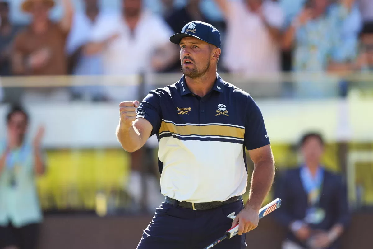 Bryson DeChambeau Replaces Longtime Caddie at $30M LIV Golf Event Without Any Explanation