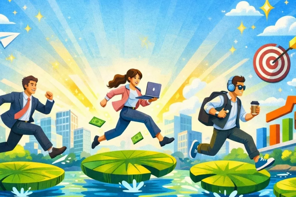 Gen Z’s Latest Career Hack? It’s Called ‘Lily Padding’