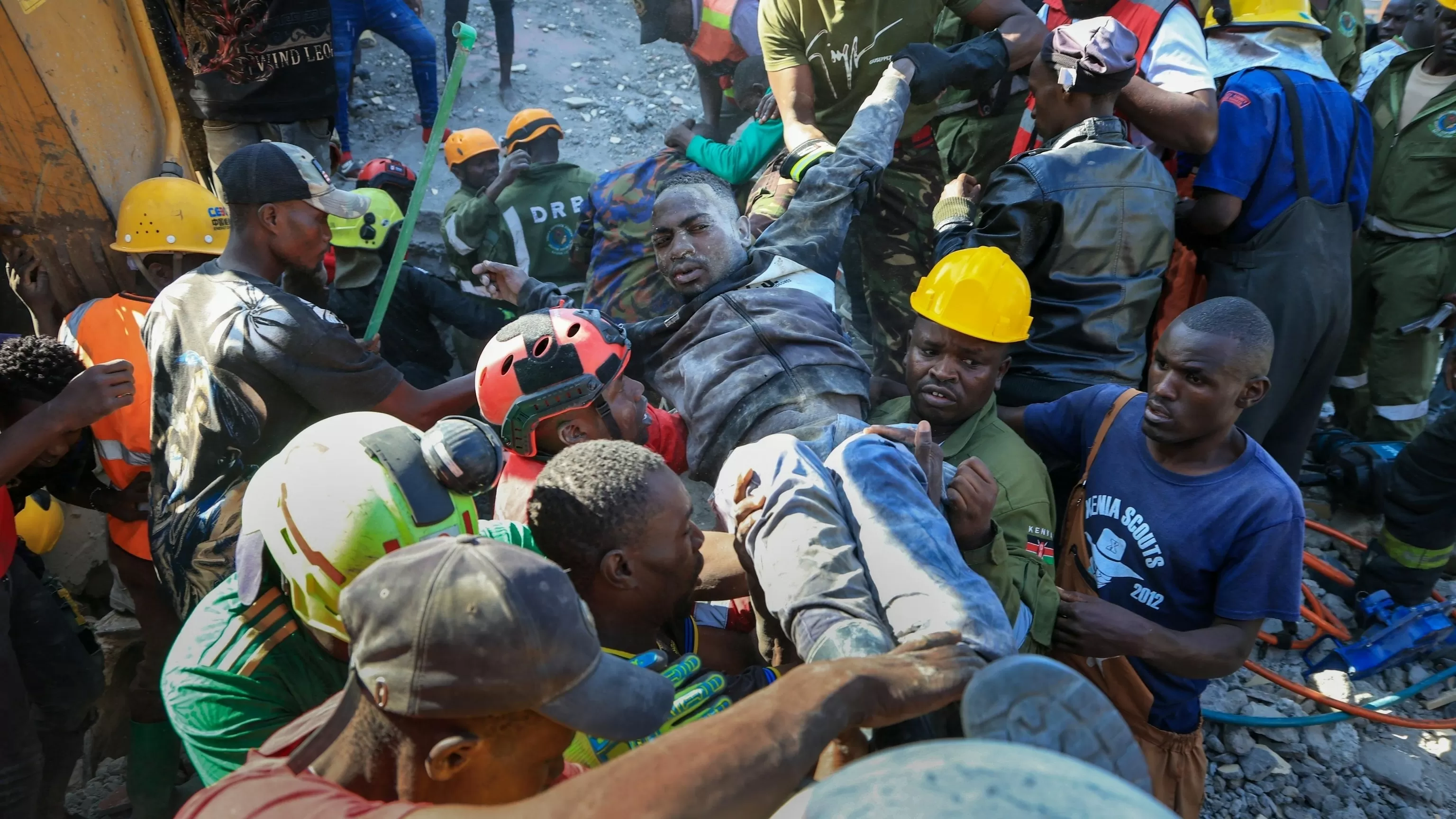 Planned demolition of a building in Nairobi goes wrong, leaves at least 4 dead