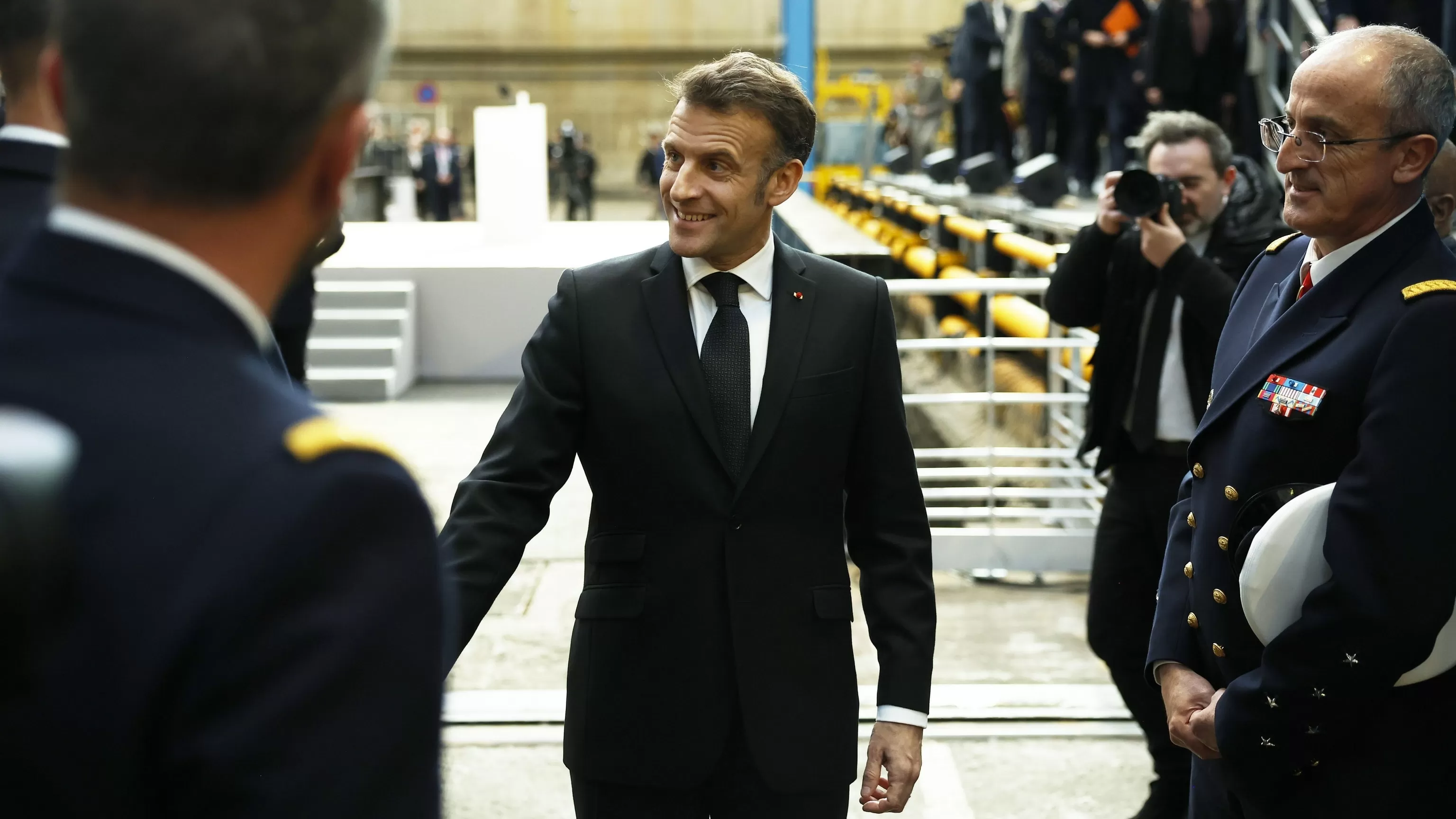 Macron orders France's nuclear-powered aircraft carrier to the Mediterranean