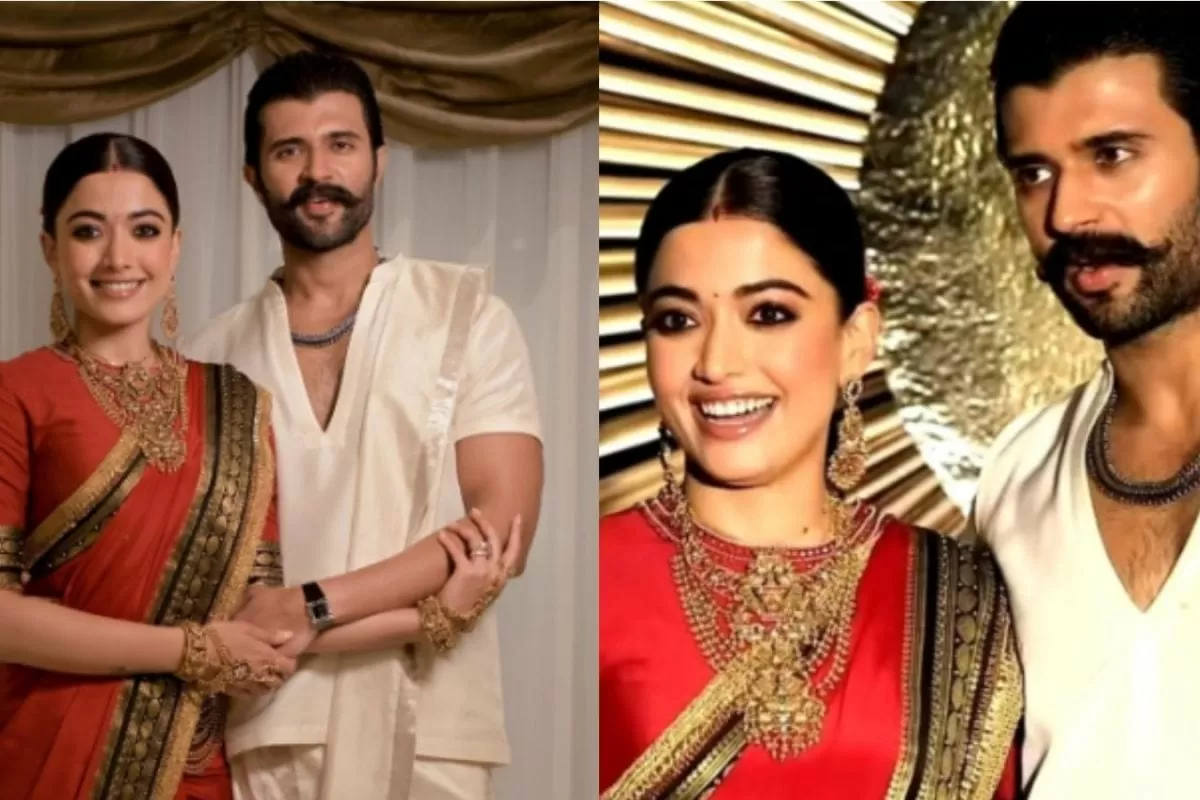 Vijay Deverakonda Kept His Gold Game Grounded For The Wedding Reception