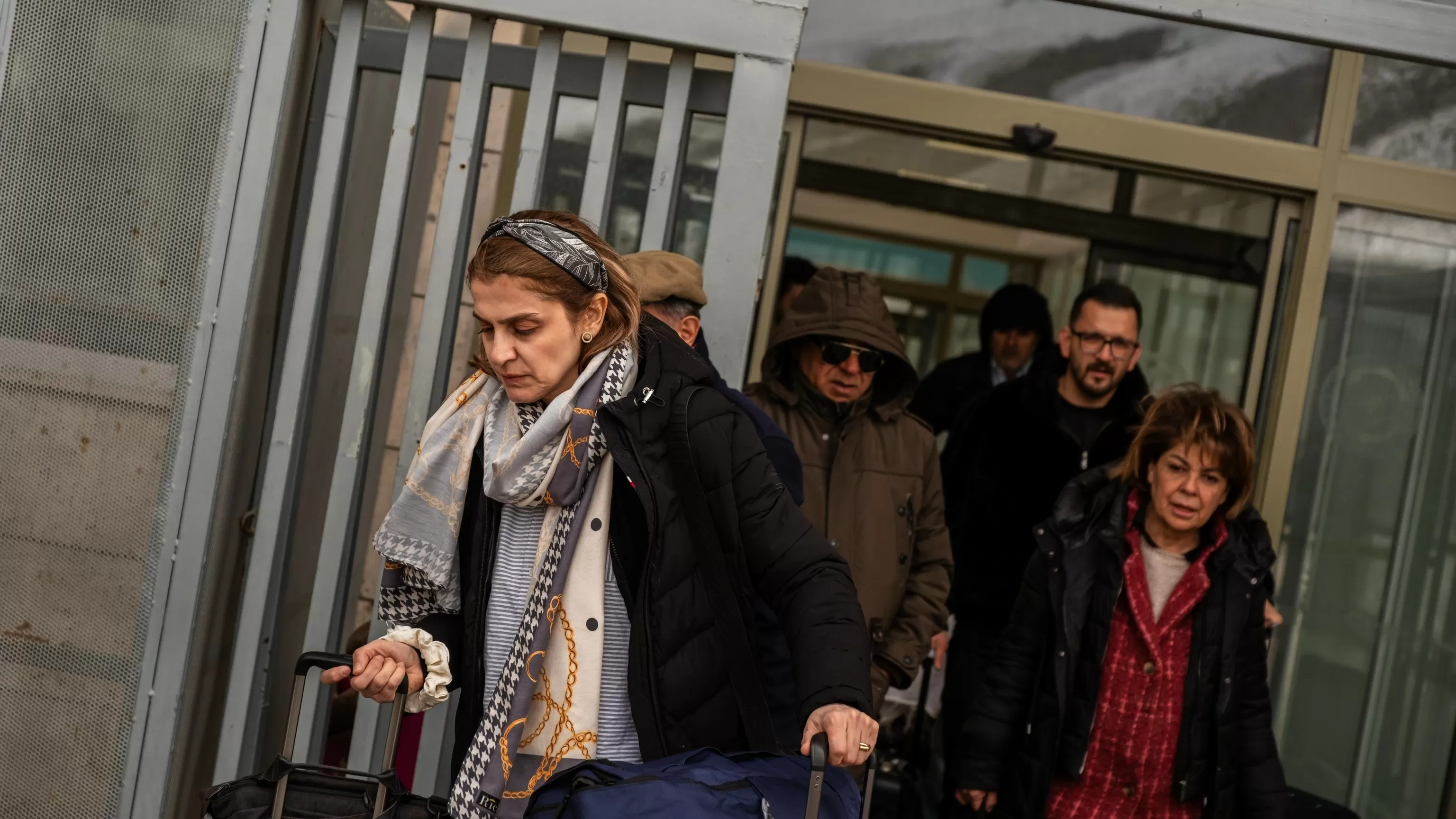 Iran's border with Turkey offers a way out, but few are leaving for good