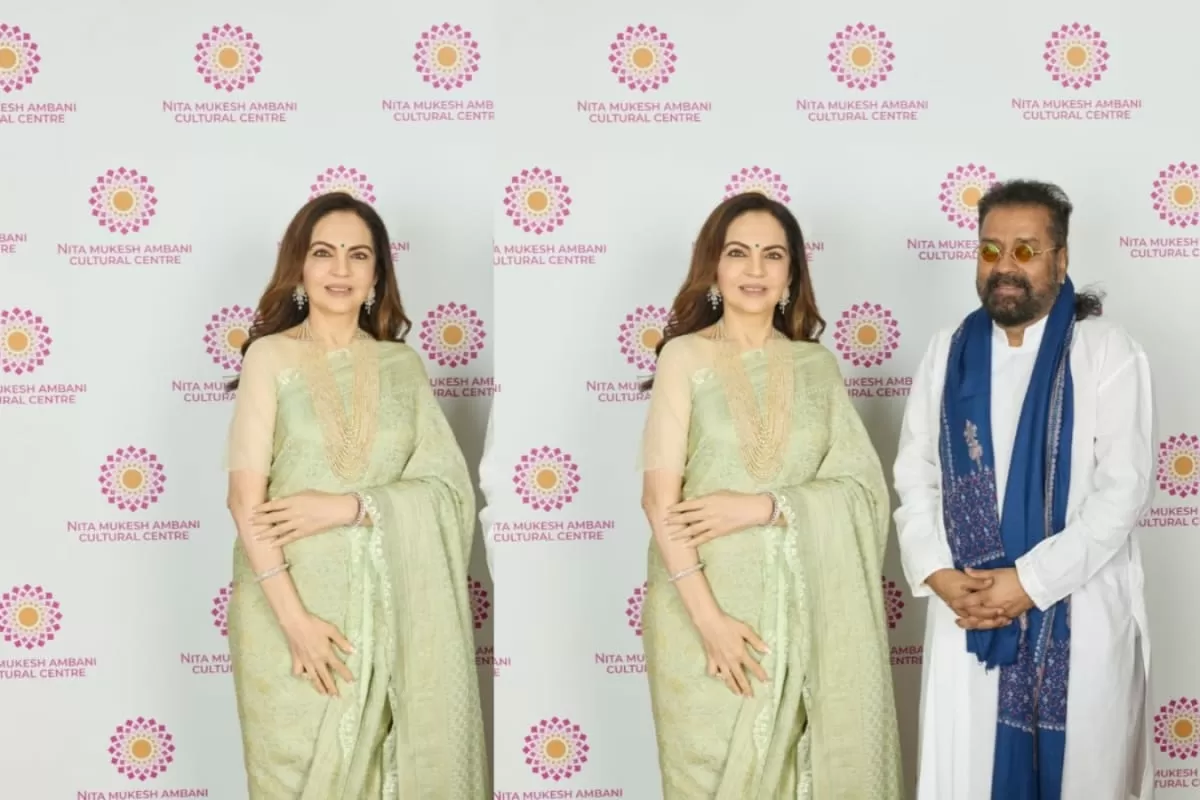 Nita Ambani Stuns In Elegant Silk Saree At Ustad Zakir Hussain’s 75th Birth Anniversary Celebrations