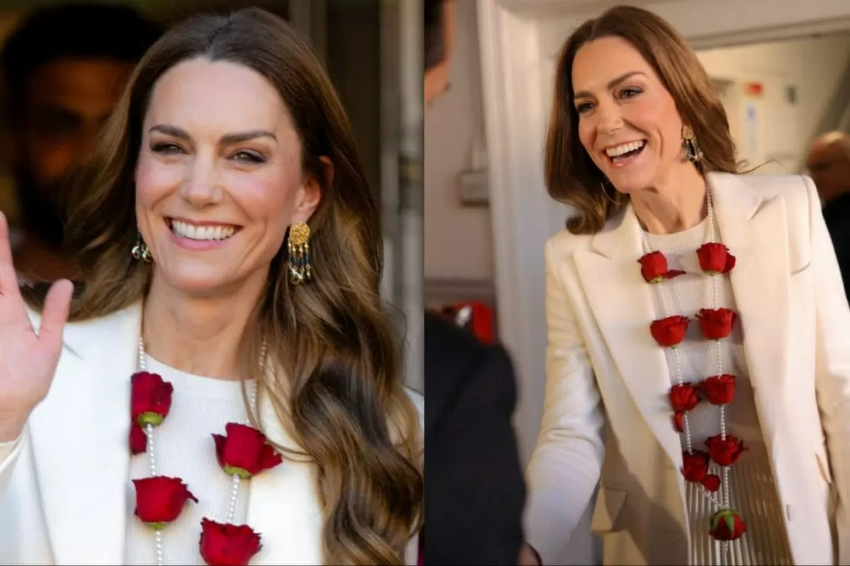 Kate Middleton Adds A Desi Touch To Holi With Jhumka-Inspired Earrings In Leicester