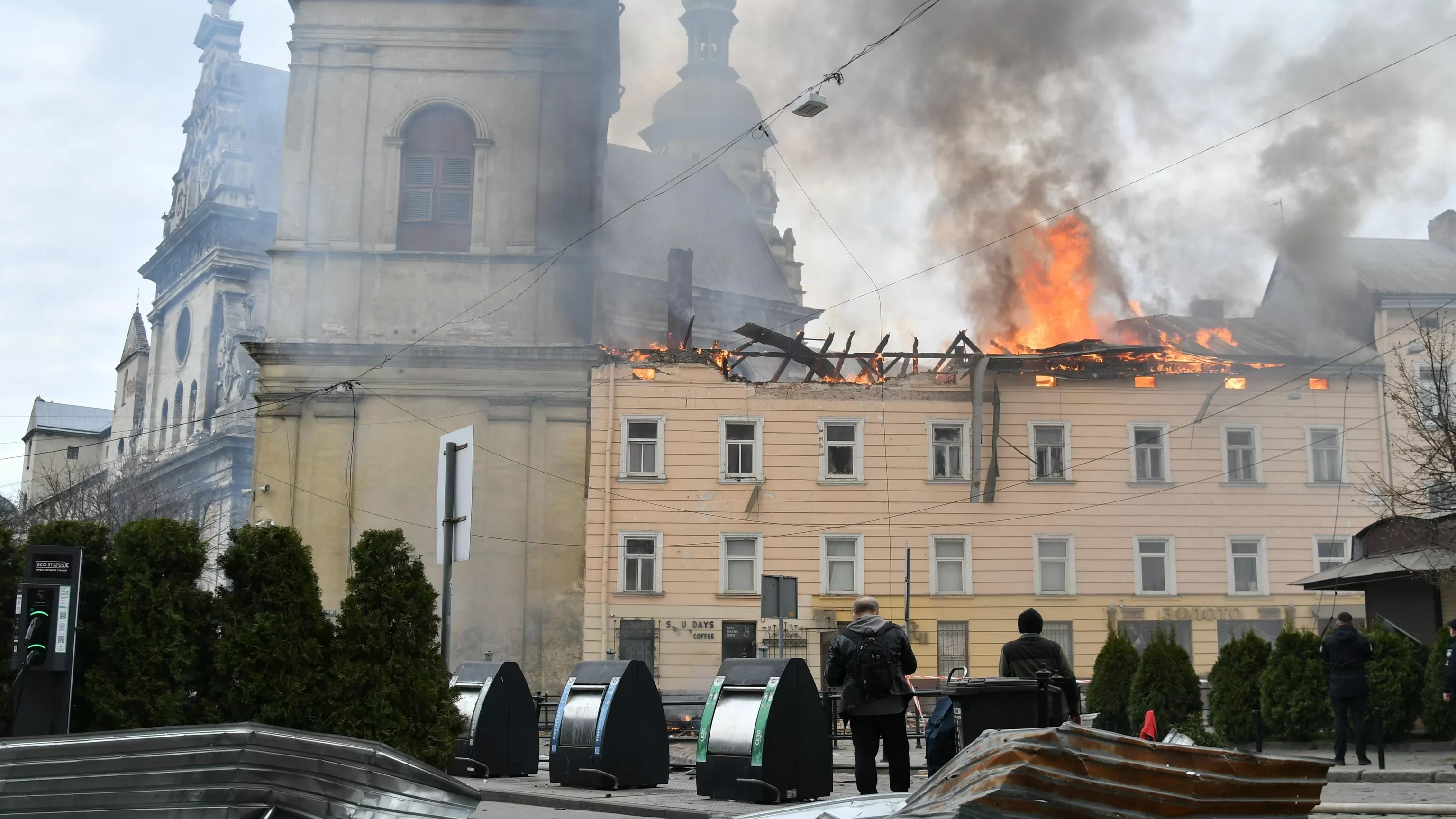 Russia says it shot down almost 400 Ukrainian drones as Moscow, Kyiv escalate strikes