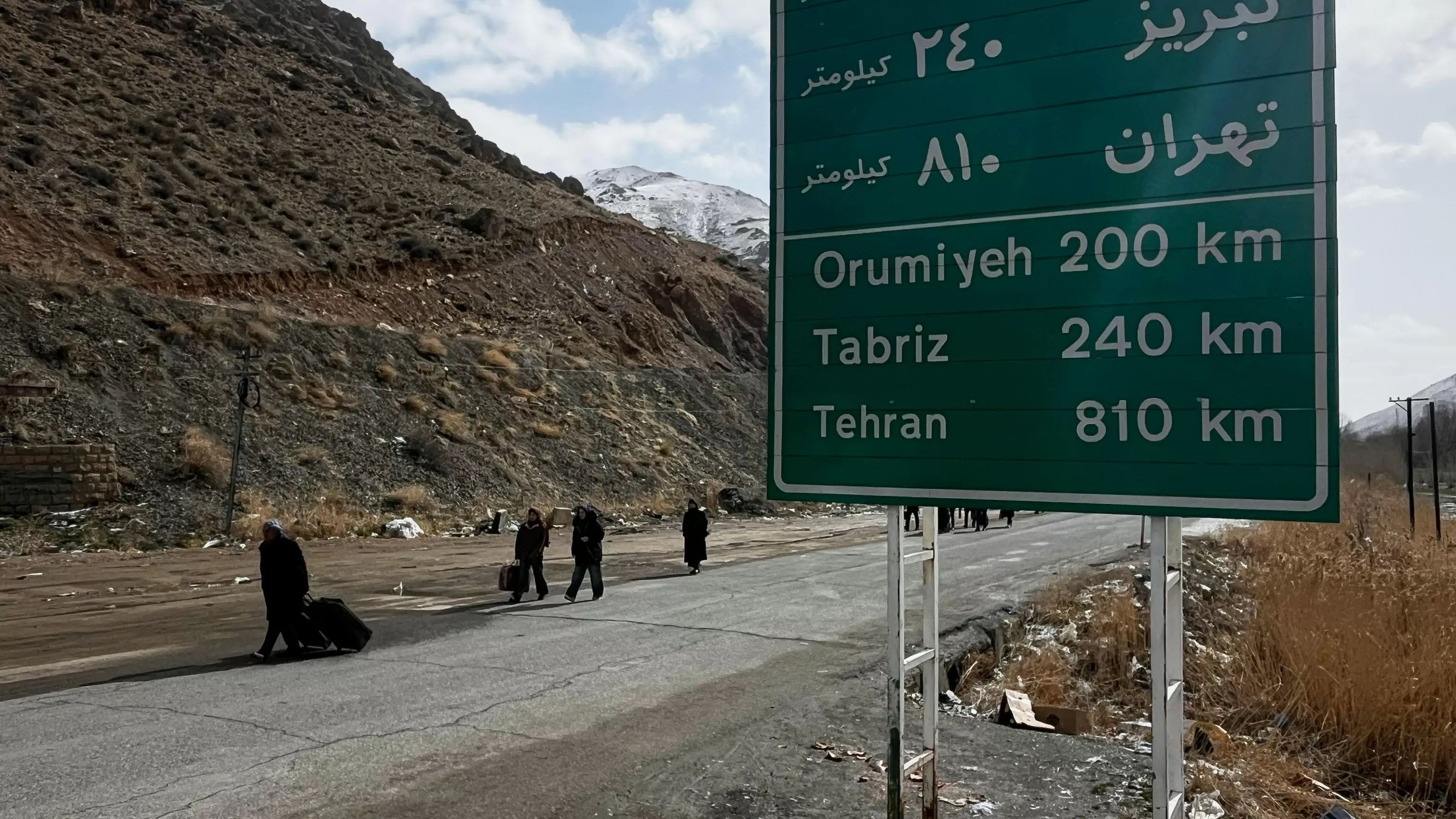 A 12-hour drive through Iran offers glimpses of destruction, defiance and daily life