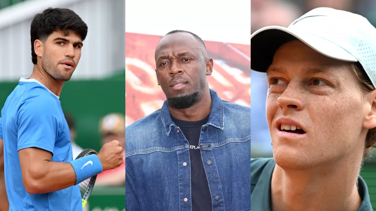 Carlos Alcaraz Gets the Nod From Usain Bolt Over Jannik Sinner in Monte Carlo